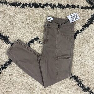 Pistola Topanga Cargp Zipper Detail Skinny Pants